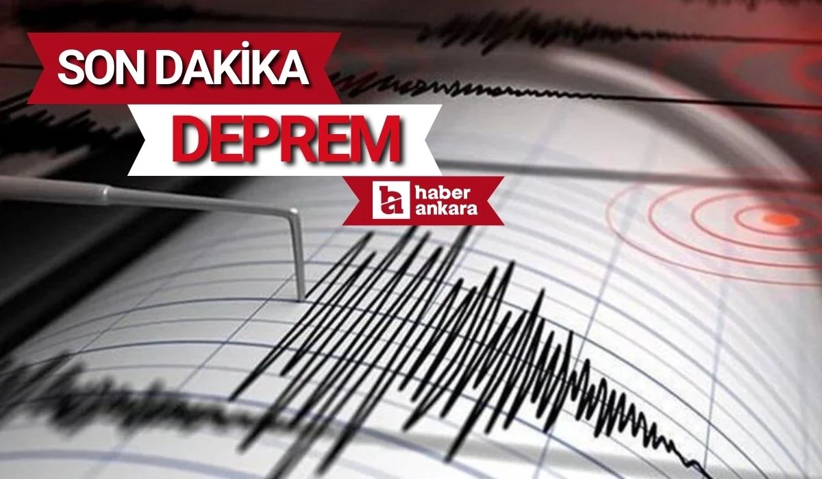 AFAD şimdi duyurdu arka arkaya oldu! İstanbul'dan da hissedilen 5,1 ve 4,5 büyüklüğünde deprem