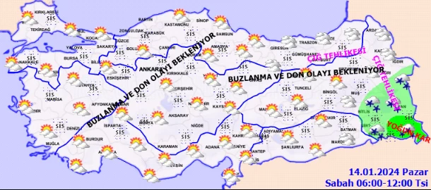 Türkiye resmen buz kesecek! Meteoroloji'den ülke geneli buzlanma ve don uyarısı geldi