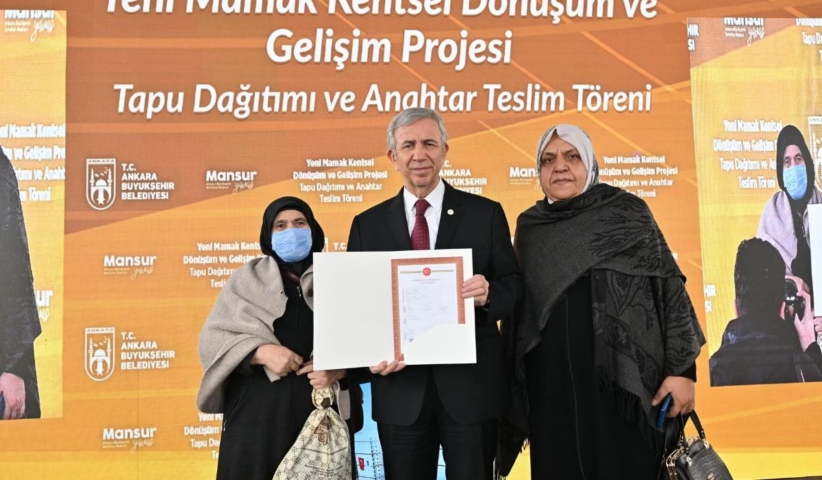 ABB 15 yıllık hasreti bitirdi! Yeni Mamak Kentsel Dönüşüm ve Gelişim Projesi'nde sona gelindi