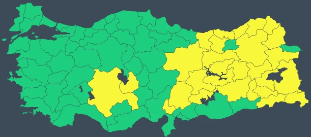 O illerde yaşayanlar aman dikkat! Meteoroloji 28 il için son dakika sarı kodlu uyarı yayımladı!