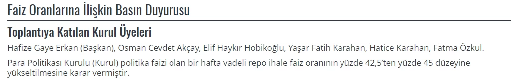 Merkez Bankası ocak ayı faiz kararı açıklandı! TCMB politika faiz oranı belli oldu - Resim : 2