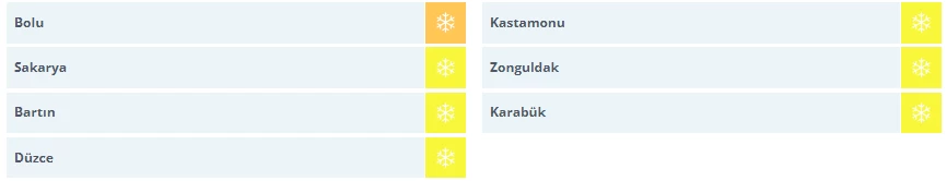 Kuvvetli kar yağışı geliyor! Meteoroloji sarı ve turuncu kodlu uyarıları peş peşe duyurdu - Resim : 2