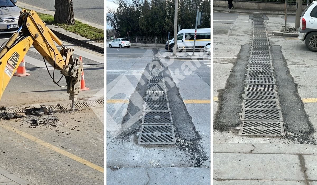 Haber Ankara gündeme getirmişti! Kardelen Mahallesi'ndeki yol çökme sorununa ABB ASKİ ekipleri müdahale etti! - Resim : 4