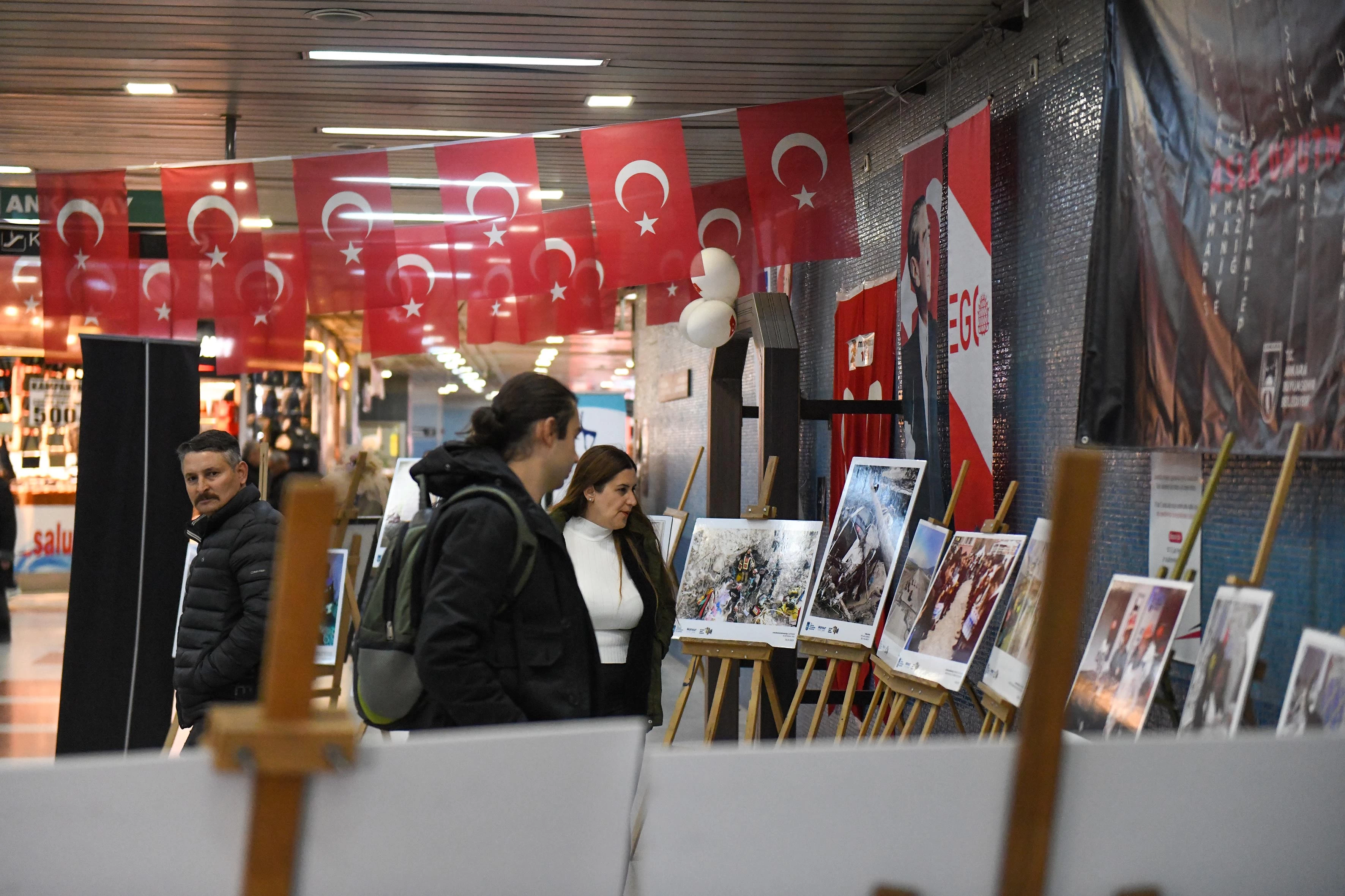 ABB'den 6 Şubat Kahramanmaraş merkezli depremlerin yıl dönümüne özel fotoğraf sergisi!