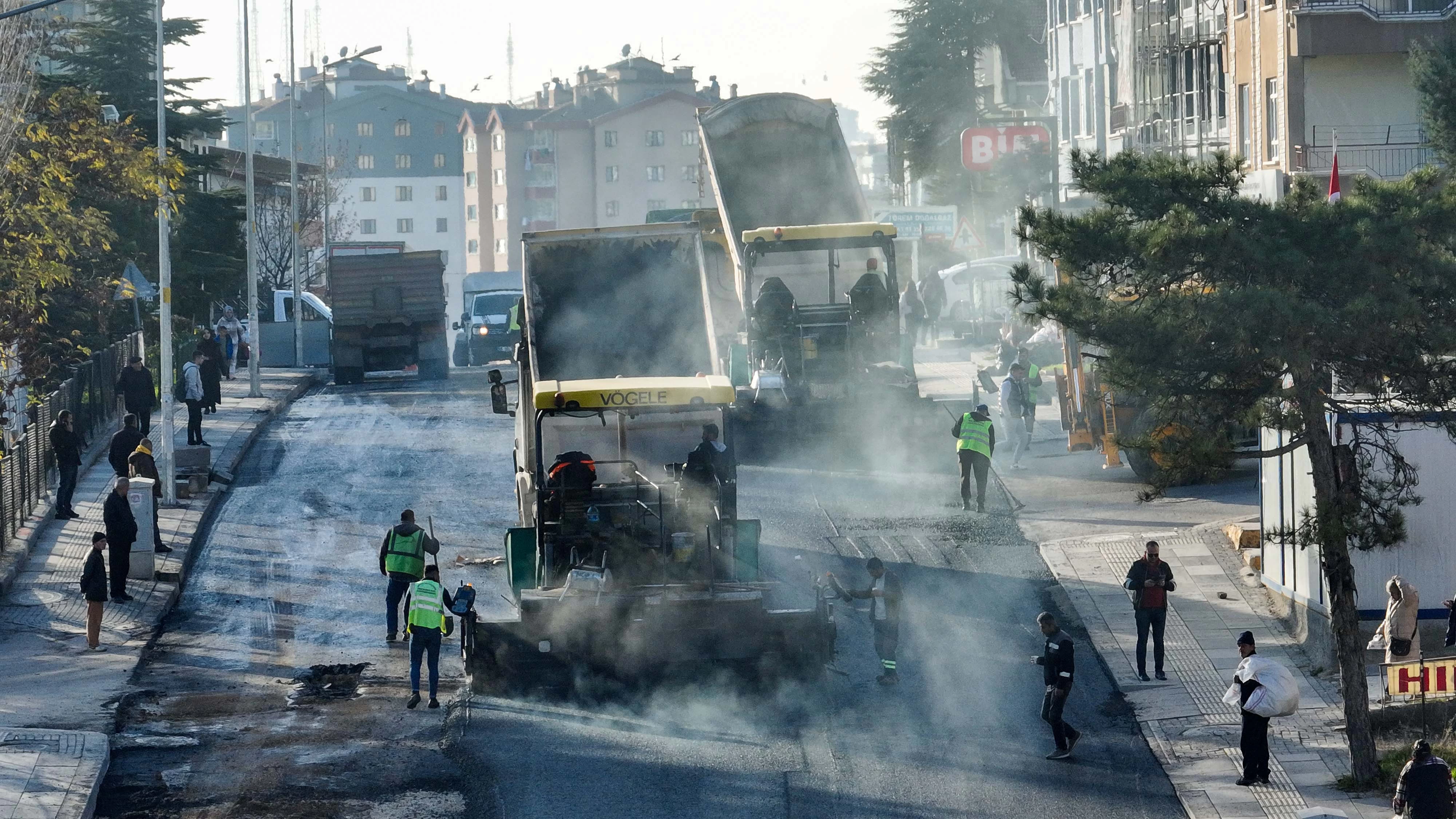 ASKİ Genel Müdürlüğü sel sorunlarının devam ettiği Barışyolu Caddesi'nde çalışma başlattı! - Resim : 2