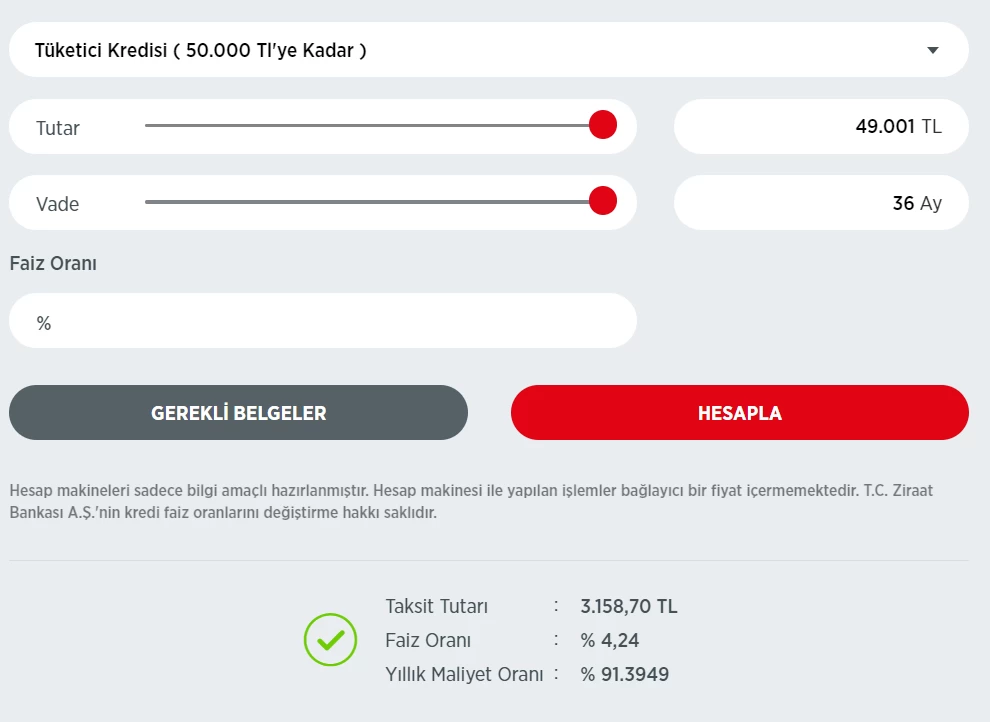 Nakde ihtiyacı olanlara hayırlı olsun! 50 bin liraya kadar nakit avantajından 3 bin TL taksitle yararlanın - Resim : 2