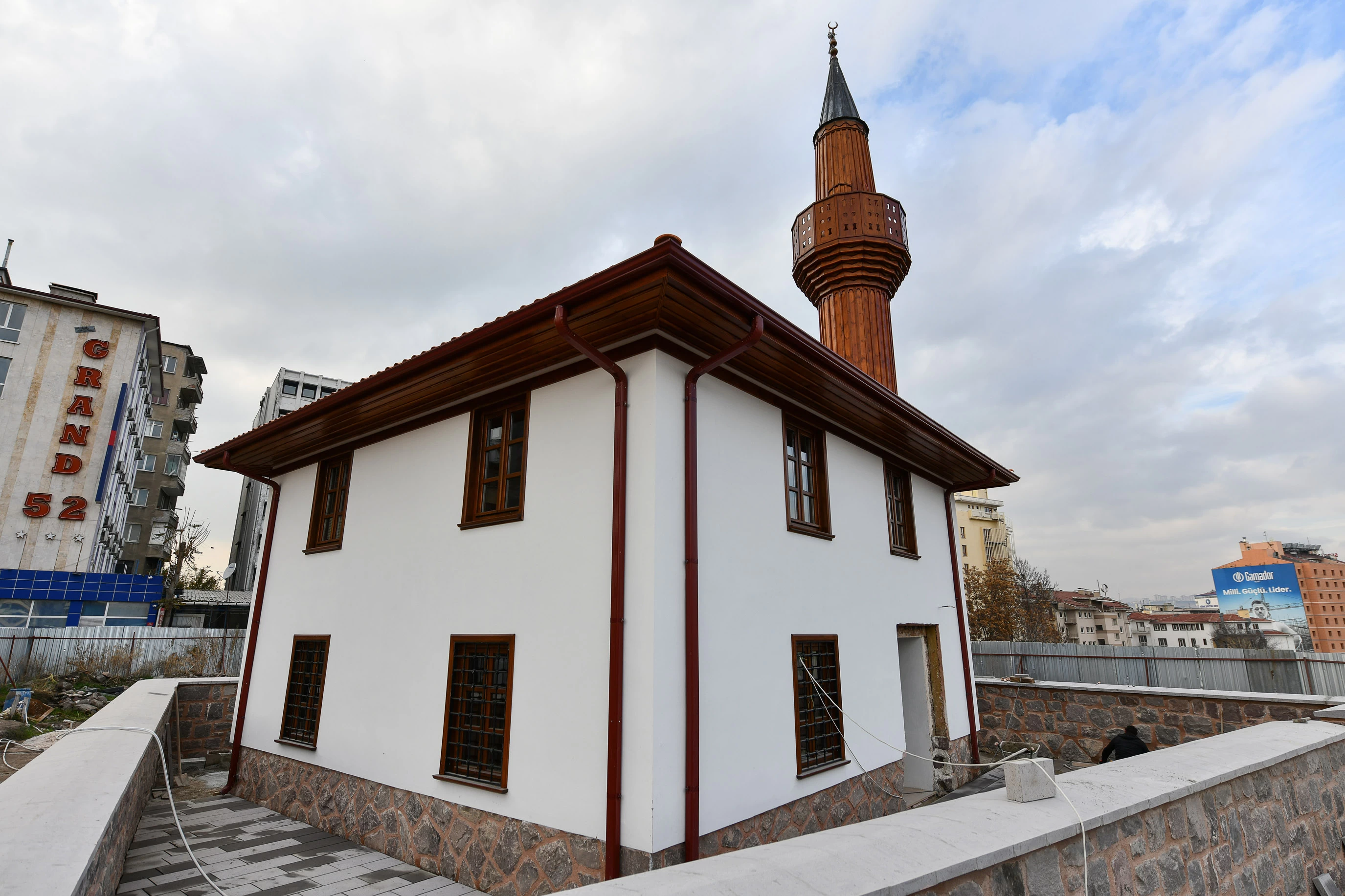 Hamidiye Camisi'ni yeniden kent tarihine kazandırmak için ABB'nin çalışmaları sürüyor!