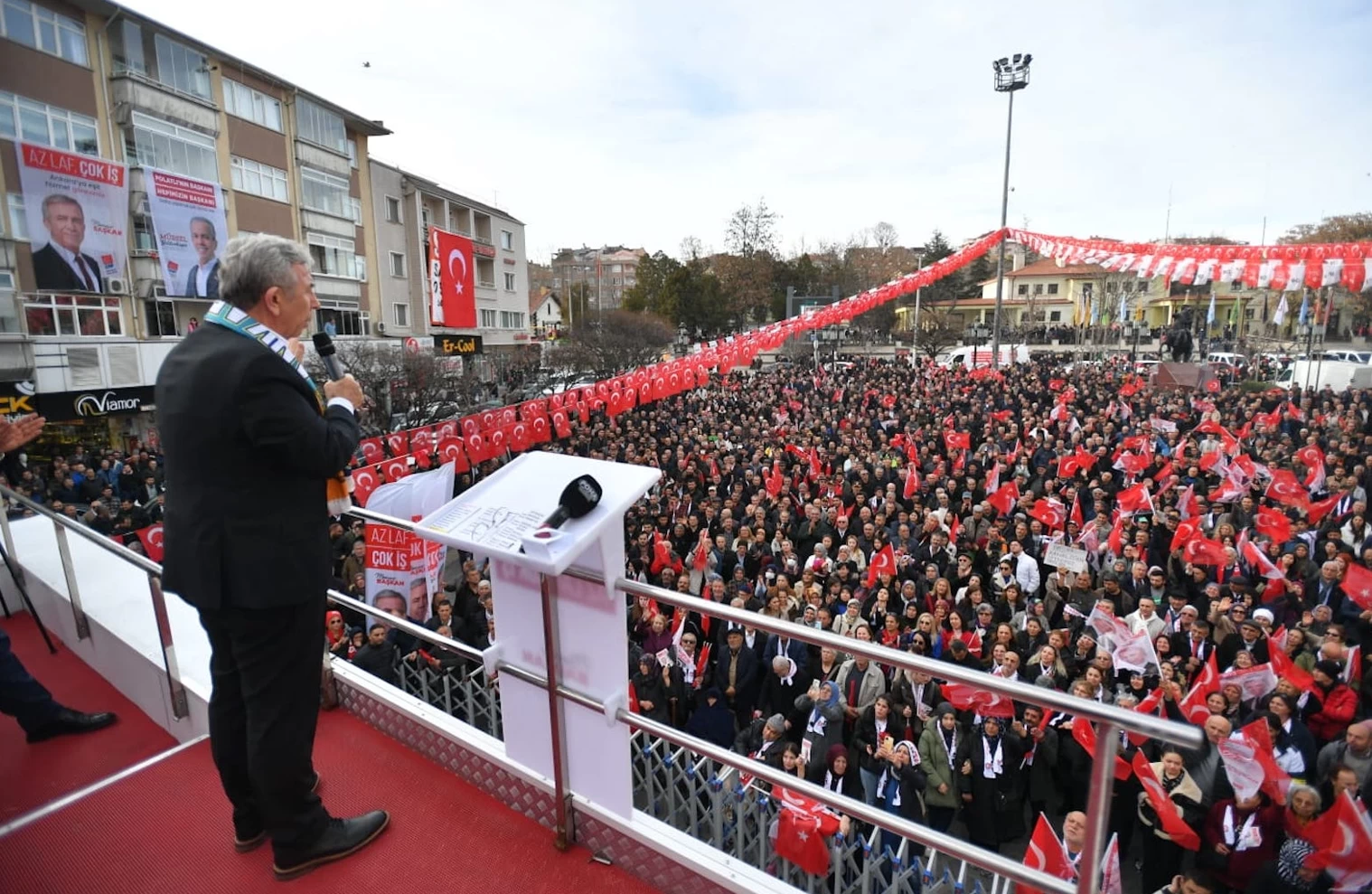 ABB Başkanı Yavaş Mamak Seçim Koordinasyon Merkezi açılışında konuştu! Hadi el yükseltin şu açık çekinizi görelim