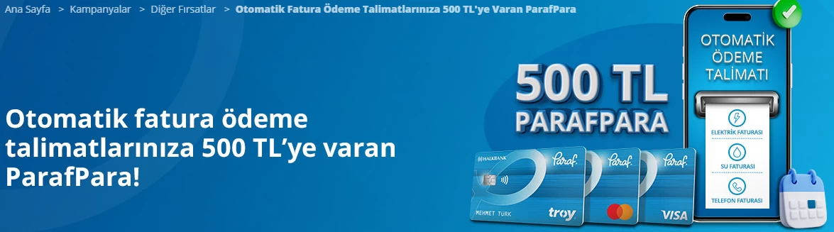 Şubat ayında sona eriyor! Faturasını Halkbank'tan ödeyenlere 500 TL para iadesi yapılacak