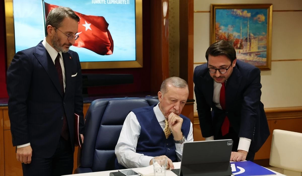 Cumhurbaşkanı Erdoğan AA Yılın Kareleri 2023 oylamasına katıldı