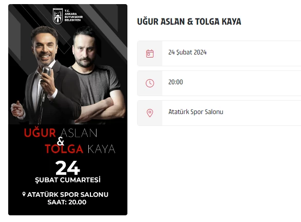 Ankaralıların kulaklarının pası silinecek! Uğur Aslan ve Tolga Kaya Ankara'da konser verecek - Resim : 2