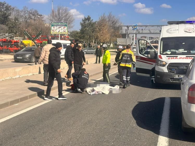 Ankara Polatlı'da yaya geçidini kullanmayan yaşlı adam hayatını kaybetti! - Resim : 2