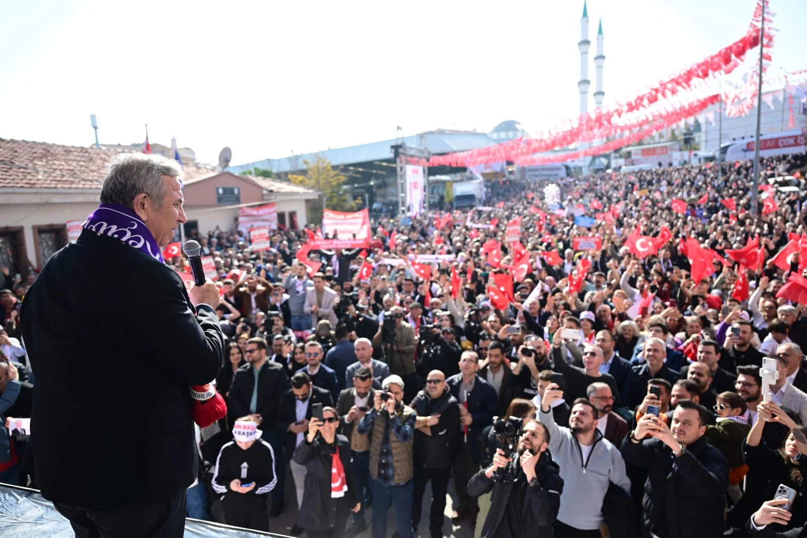 ABB Başkanı Yavaş Keçiören'de konuştu! Çalıyor ama çalışıyor denen zihniyeti de toprağın altına gömdük