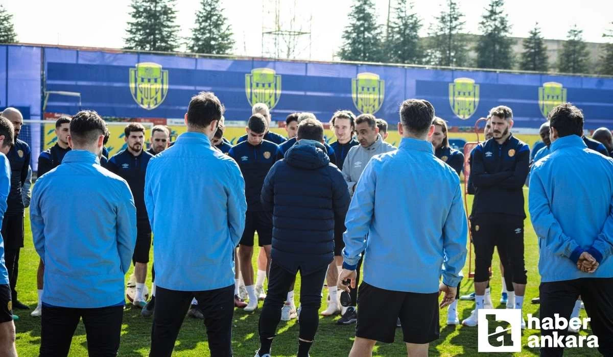 Ankaragücü'nde Fenerbahçe mesaisi başladı