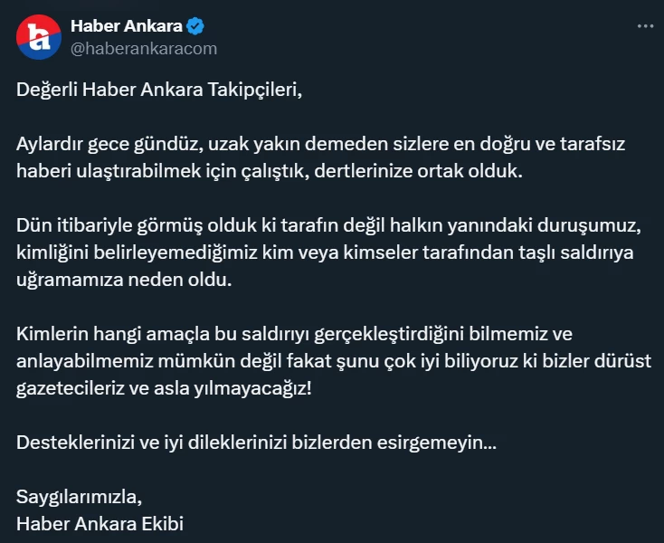 Haber Ankara ofisine kimliği belirsiz kişiler tarafından taşlı saldırı! - Resim : 3