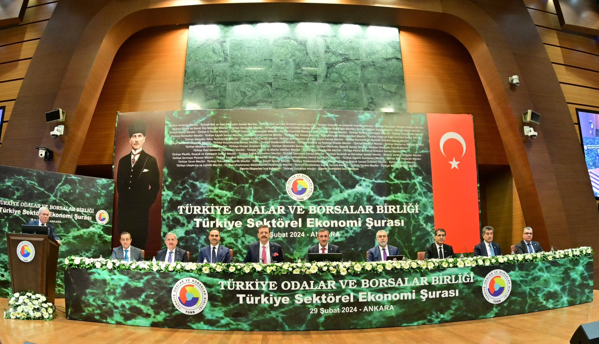 TOBB Türkiye Sektörel Ekonomi Şurası Ankara'da düzenlendi