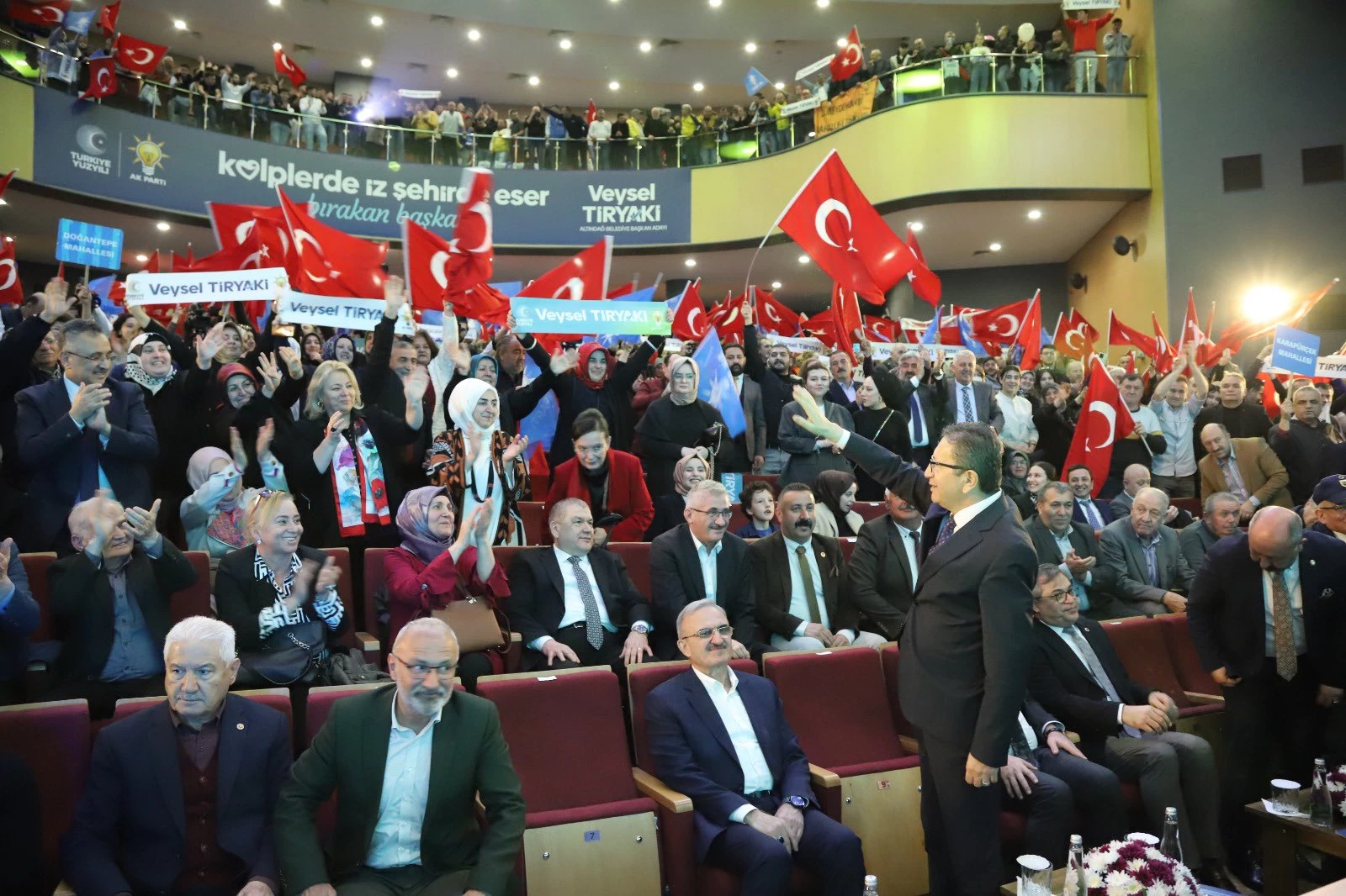 AK Parti Altındağ Belediye Başkan Adayı Tiryak Proje Tanıtım toplantısında konuştu! Vakit buluşma vakti dedi