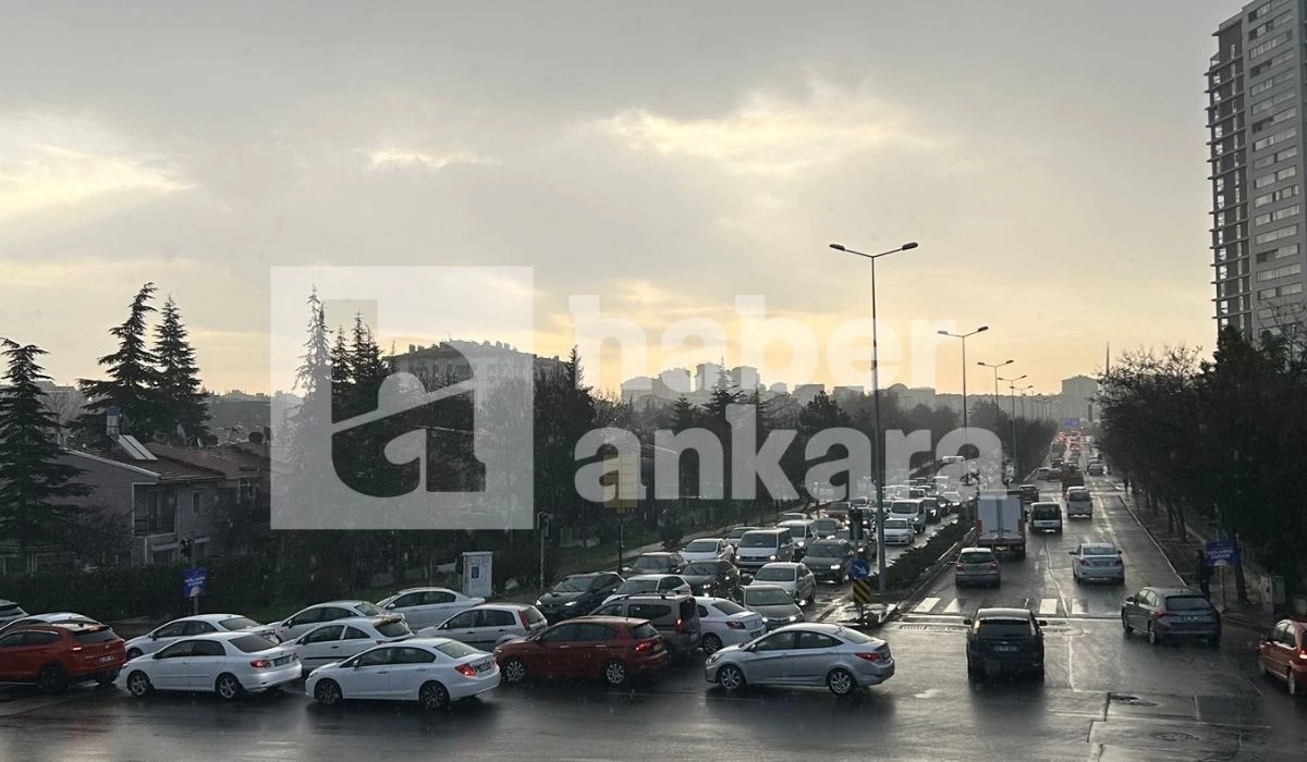Ankara yeni haftaya yağmurla başladı!