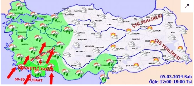 Böylesi ne görüldü ne duyuldu sarı ve turuncu kodlu uyarı geçildi! 18 ilde teyakkuz başladı Ankaralılar dikkat