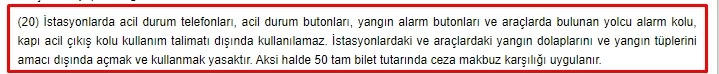 Metro Ankaray Başkentray kullananlar aman dikkat! Farkında olmadan yapıyor olabilirsiniz ancak 750 TL cezası var - Resim : 3