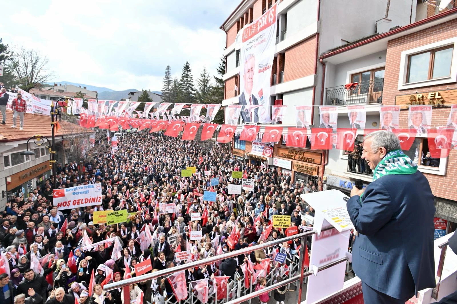 ABB Başkanı Yavaş Kızılcahamam ve Çamlıdere'den seslendi! Beton ve asfalt belediyecilik sanılıyor sözleri - Resim : 2