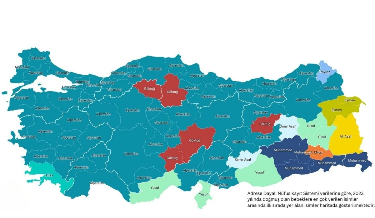 Ankaralılar erkek çocuklarına en çok bu ismi vermiş! Türkiye'nin yarısından fazlası da bu ismi kullanıyor