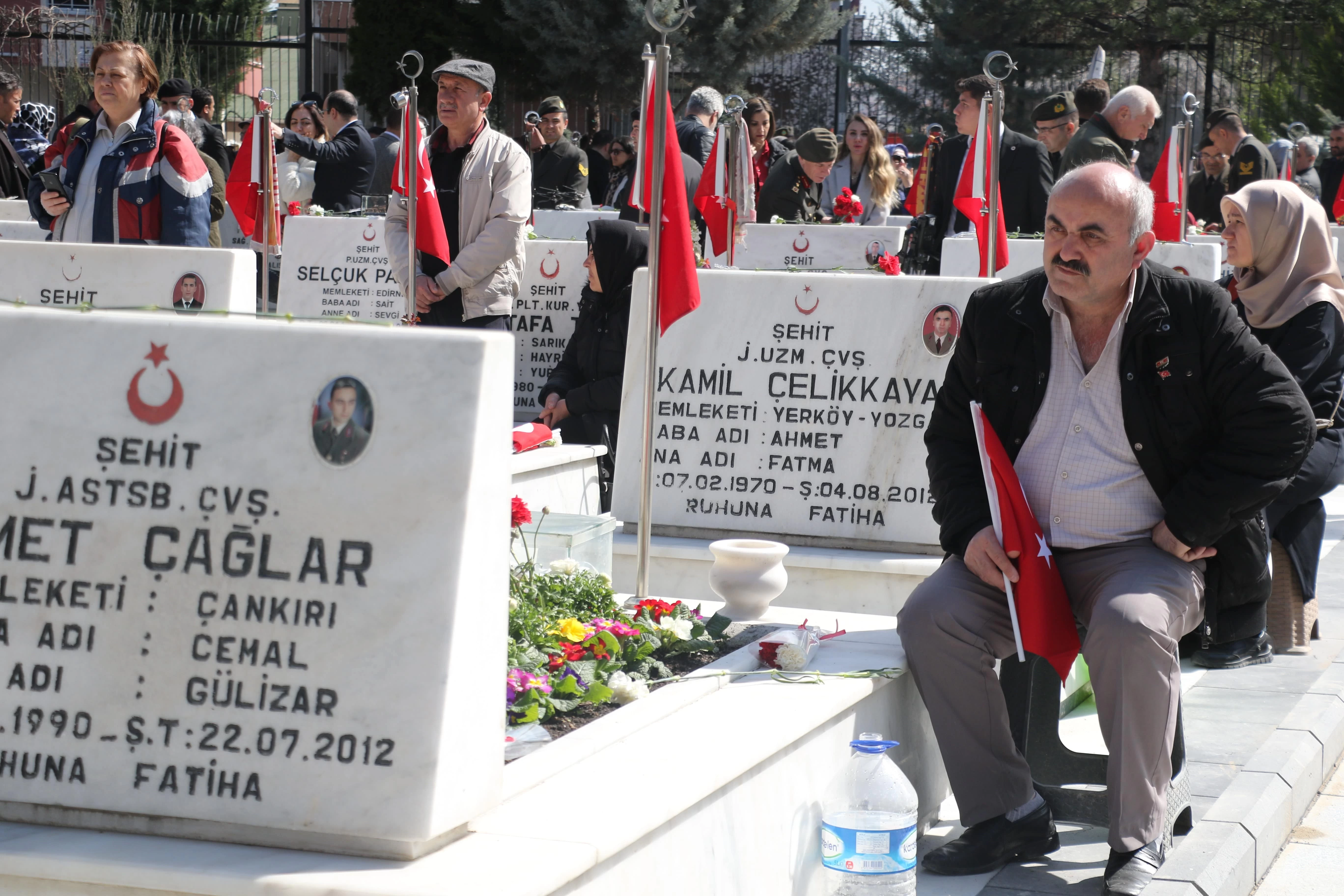 Çanakkale Şehitleri Ankara'da düzenlenen tören ile anıldı - Resim : 3