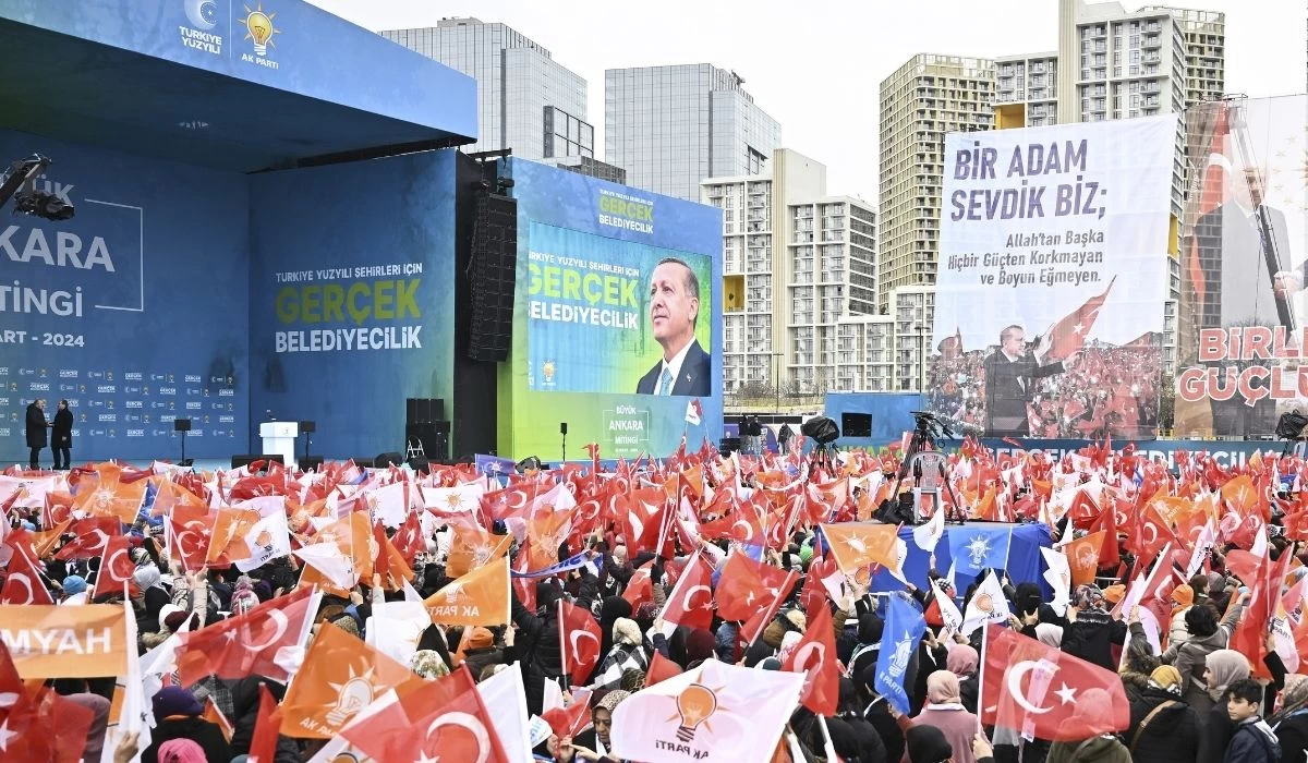 AK Parti ABB Başkan Adayı Turgut Altınok Ankara Mitinginde konuştu!