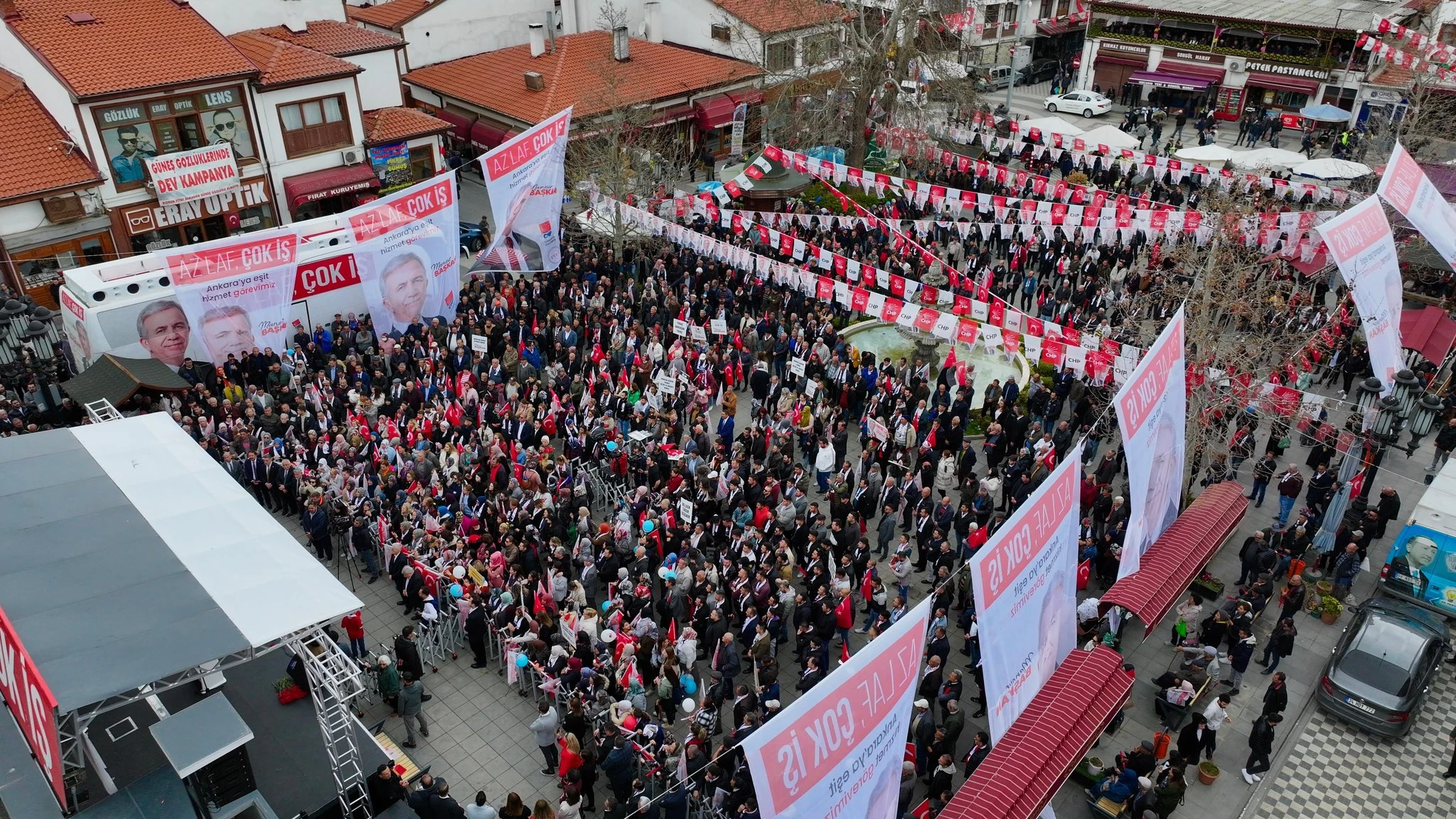 ABB Başkanı Mansur Yavaş Nallıhan'da düzenlenen mitinge katıldı! - Resim : 2