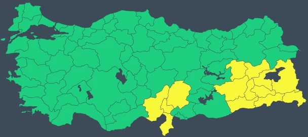 Sağanak ve fırtınaya karşı dikkat! Meteoroloji 14 il için sarı kodlu uyarı verdi
