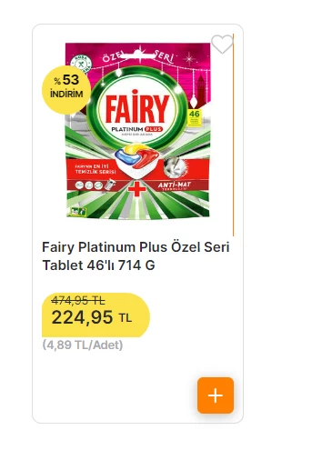 Stoğu tüketecek bulaşık tableti indirimi! Migros çıldırdı tanesi 4,89 TL oldu başka hiçbir yerde yok