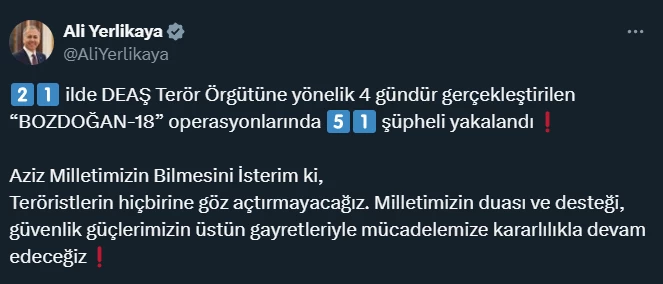 Ankara'da terör örgütüne Bozdoğan-18 operasyonu! 10 kişi yakalandı