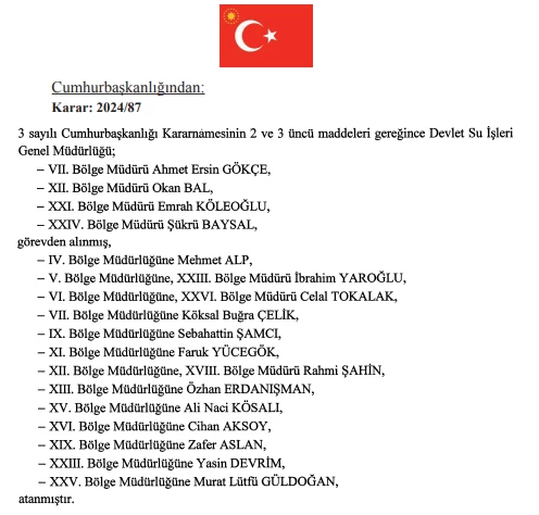 5 Nisan tarihli Cumhurbaşkanlığı atama kararları Resmi Gazete'de yayımlandı! - Resim : 13