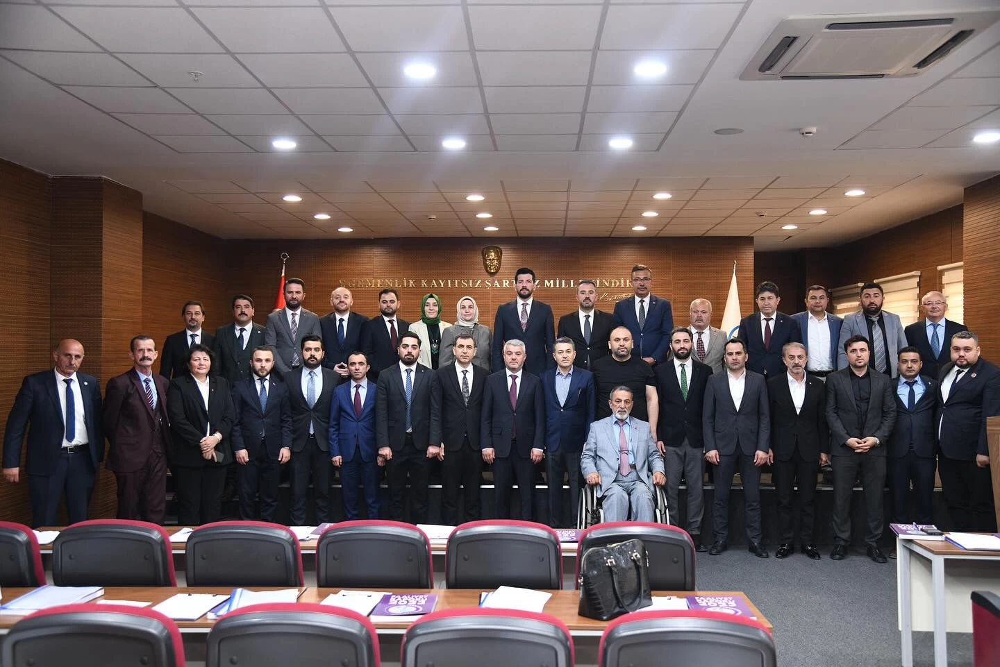 Pursaklar Belediyesinde yeni dönemin ilk Meclis toplantısı Başkan Çetin öncülüğünde gerçekleşti! - Resim : 2