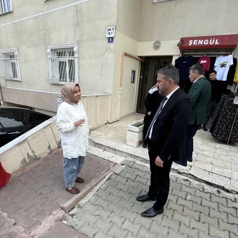 Pursaklar Belediye Başkanı Ertuğrul Çetin vatandaşlarla bayramlaştı!