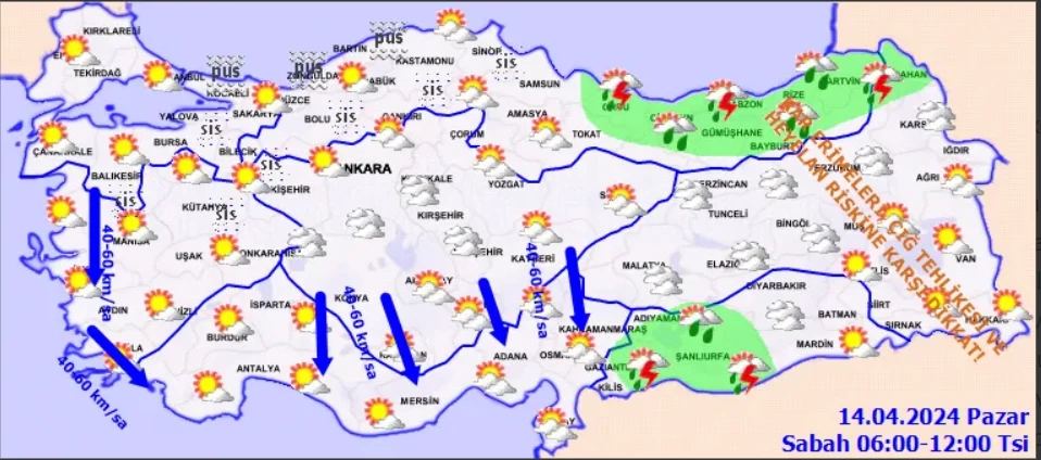 MGM'den son dakika uyarısı geldi! Ankaralılar aman dikkat tehlikeyle karşı karşıyasınız