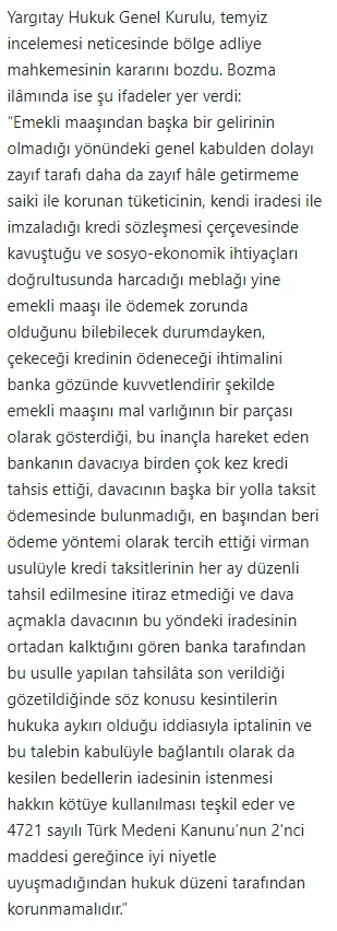 Milyonlarca emekli için Yargıtay'dan Emsal karar! Eğer maaşınızı taahhüt ettiyseniz hemen inceleyin - Resim : 3