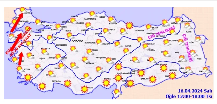 Türkiye yanıyor resmen nefes alamayacaksınız! Bizzat bakan uyardı sıcaklık 10 derece birden artacak - Resim : 3