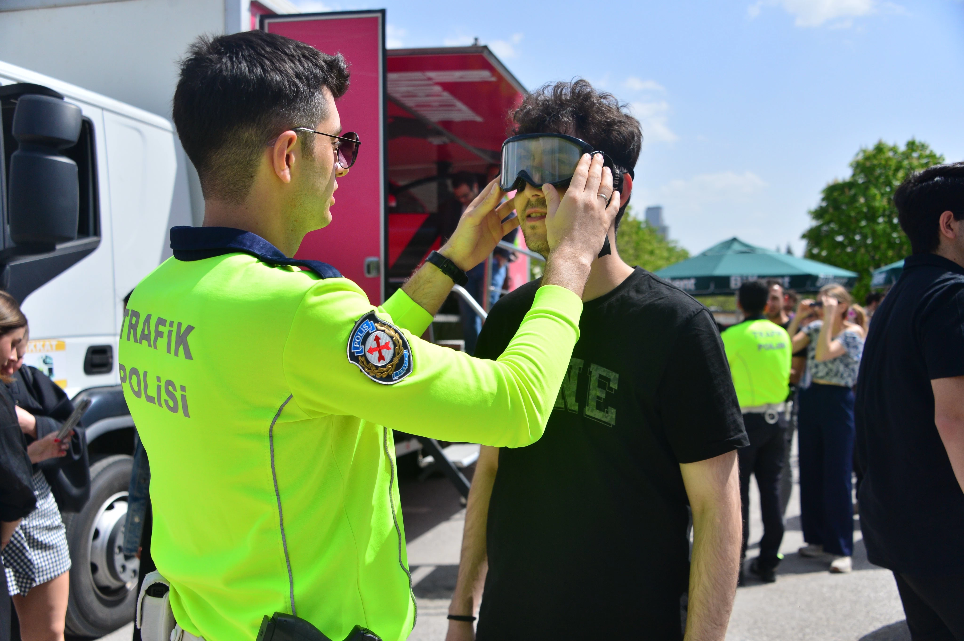 Bilkent Üniversitesi öğrencilerine trafik konusunda bilinçlendirme yapıldı