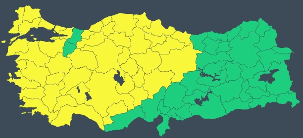 Meteoroloji'den Ankara dahil 45 il için sarı kodlu sağanak ve fırtına uyarısı!