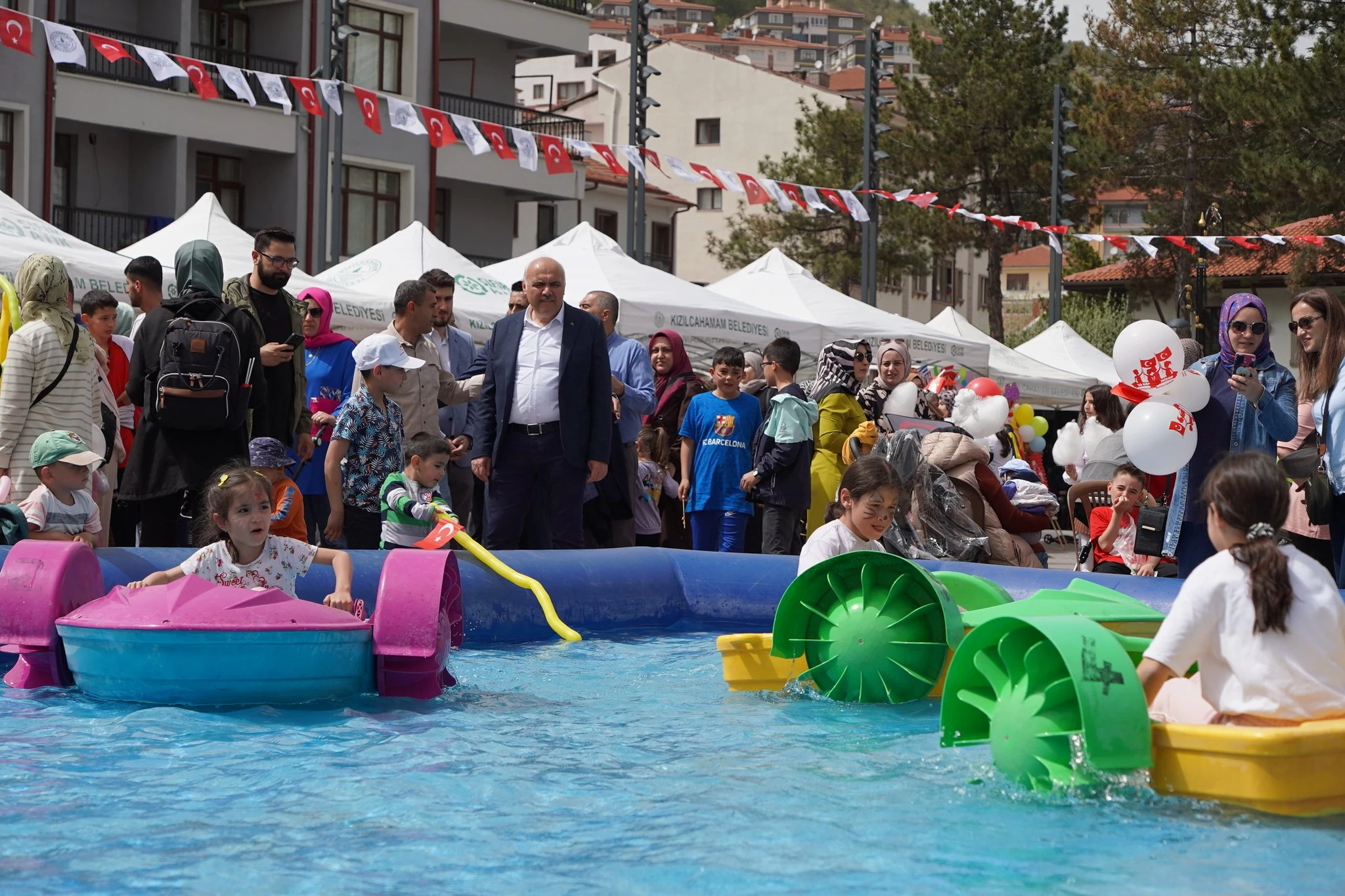 Kızılcahamam'da 23 Nisan'a özel Çocuk Şenliği düzenlendi!