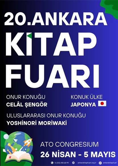 20. Ankara Kitap Fuarı başlıyor!