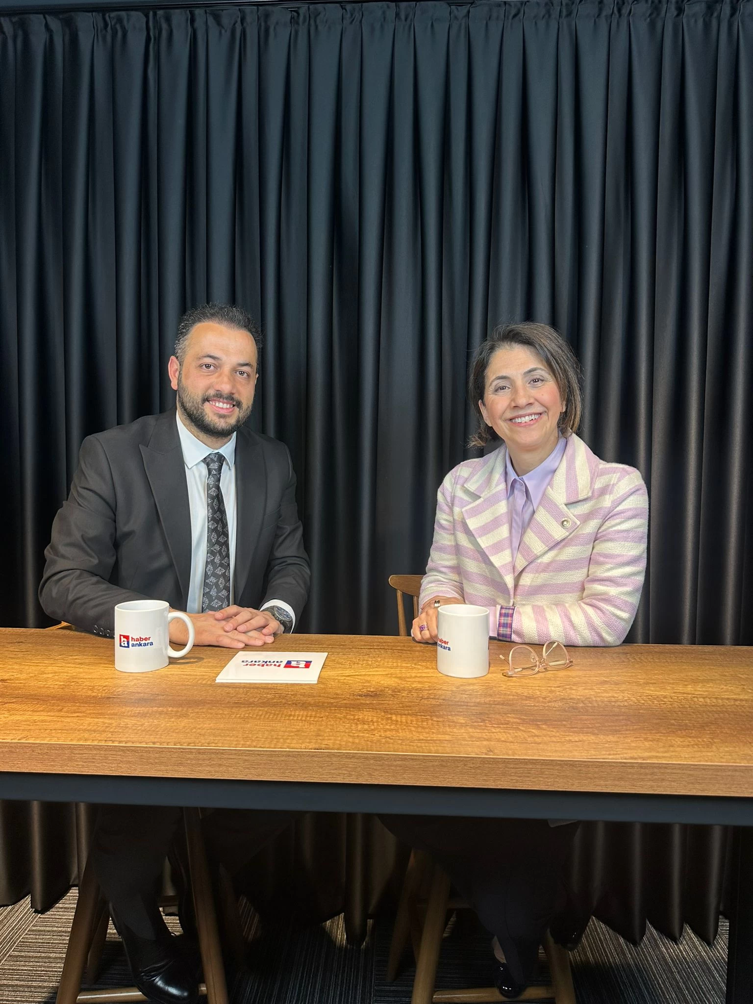 CHP Ankara Milletvekili Aylin Yaman'dan Haber Ankara ofisine ziyaret!