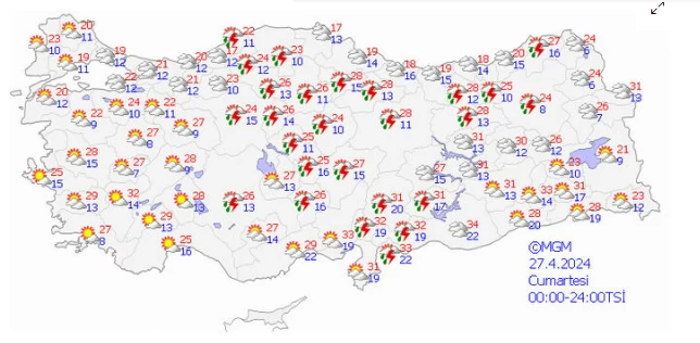 Ankaralılar hafta sonu planınız zehir olmasın! MGM'den acil uyarı geldi ilçe ilçe açıklandı