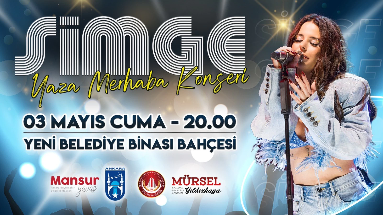 Polatlı Belediyesi, Simge ile Yaza Merhaba konserini müjdeledi!