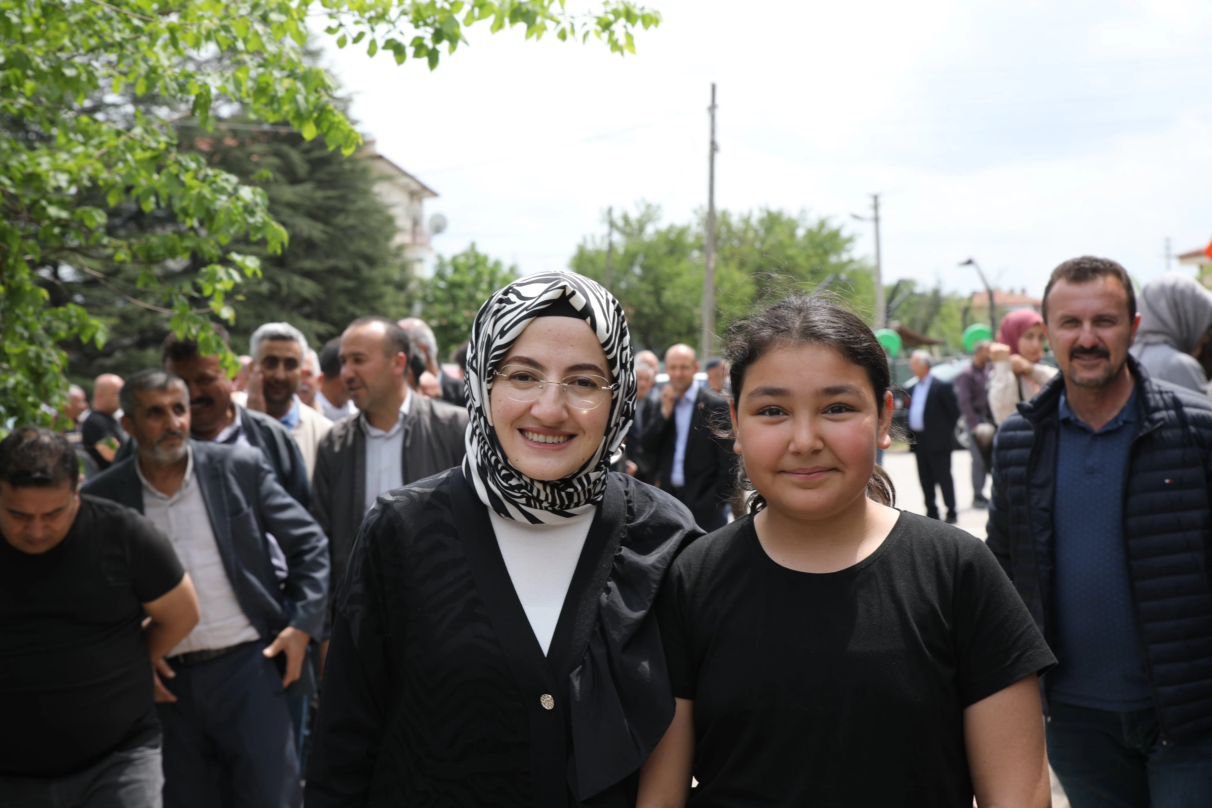 Akyurt Belediye Başkanı Hilal Ayık yağmur duasına katıldı