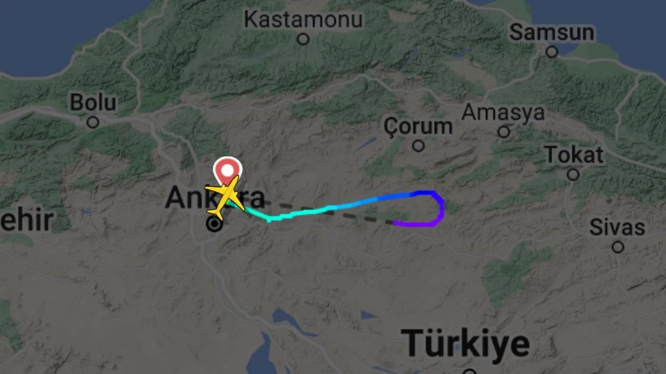 Ankara - Erzincan seferi yapan uçağa bomba ihbarı!