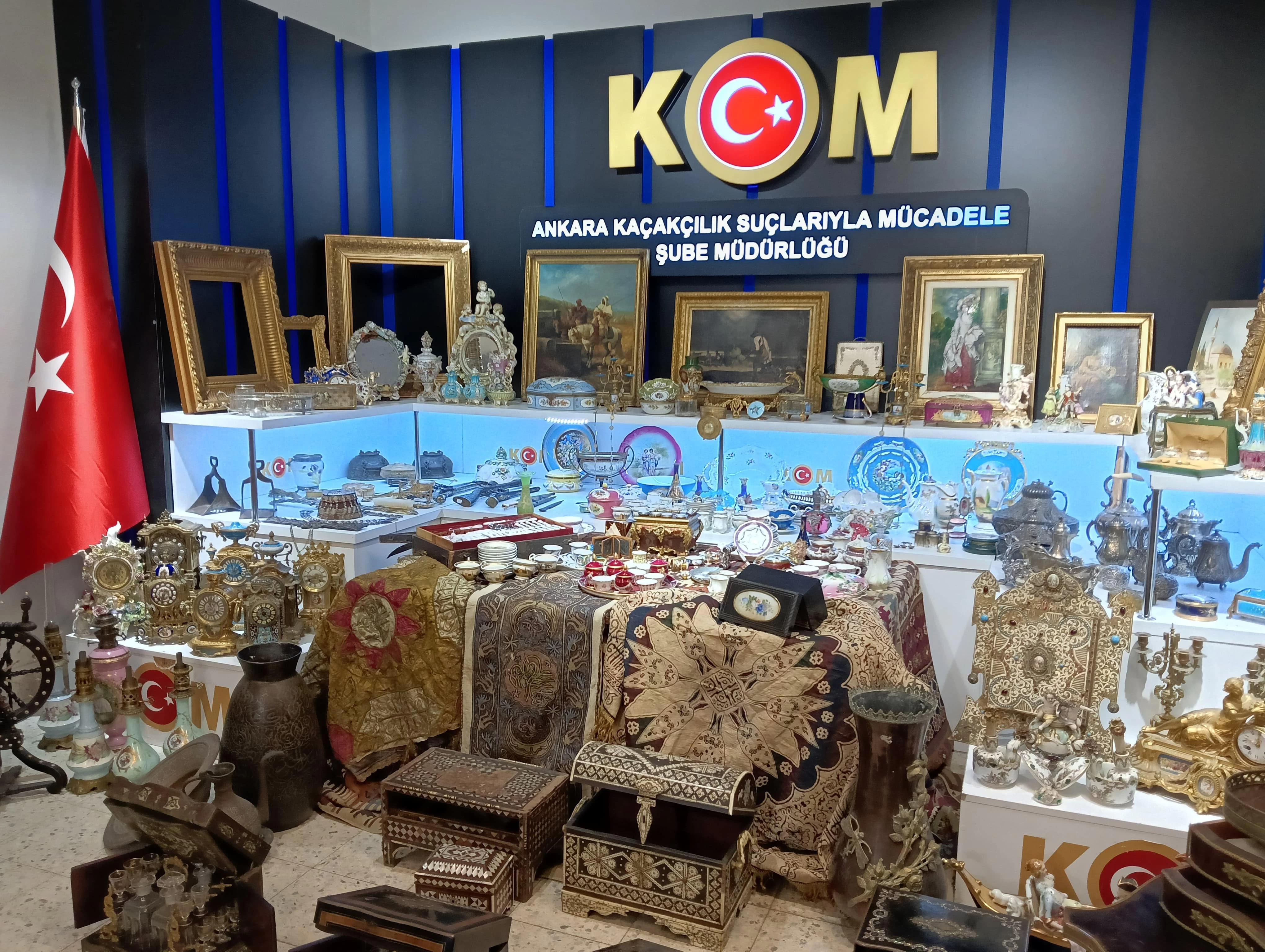 Ankara'da 50 milyon TL değerinde tarihi eser ele geçirildi!