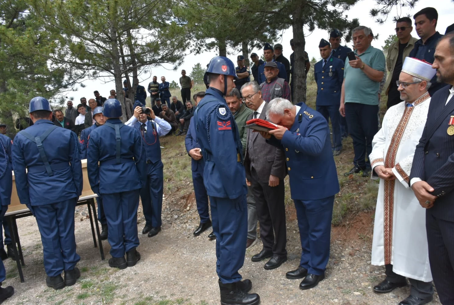 Kahramankazan Belediye Başkanı Çırpanoğlu Kıbrıs Gazisi'nin cenazesine katıldı