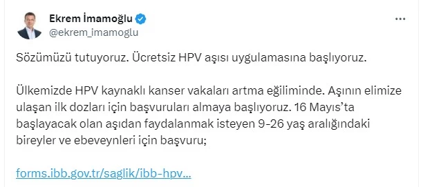 HPV aşısı nedir? Ücretsiz HPV aşısı desteği kimler için geçerli?